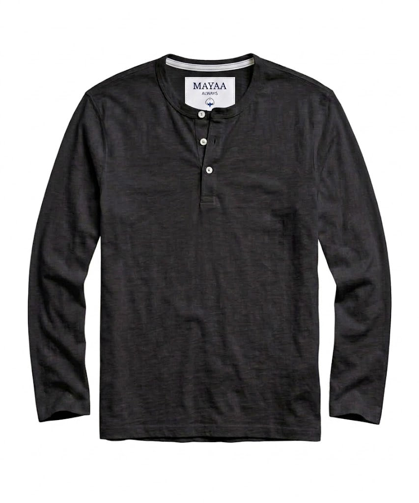 Henley long sleeve