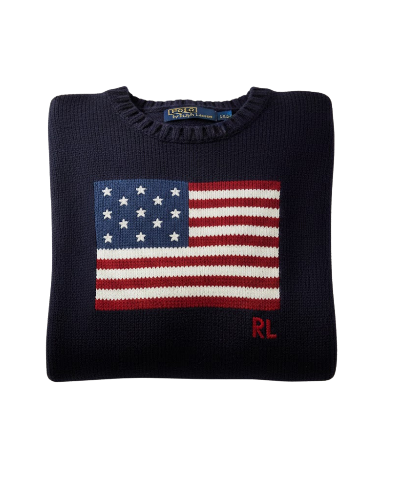 US Flag RL Sweater