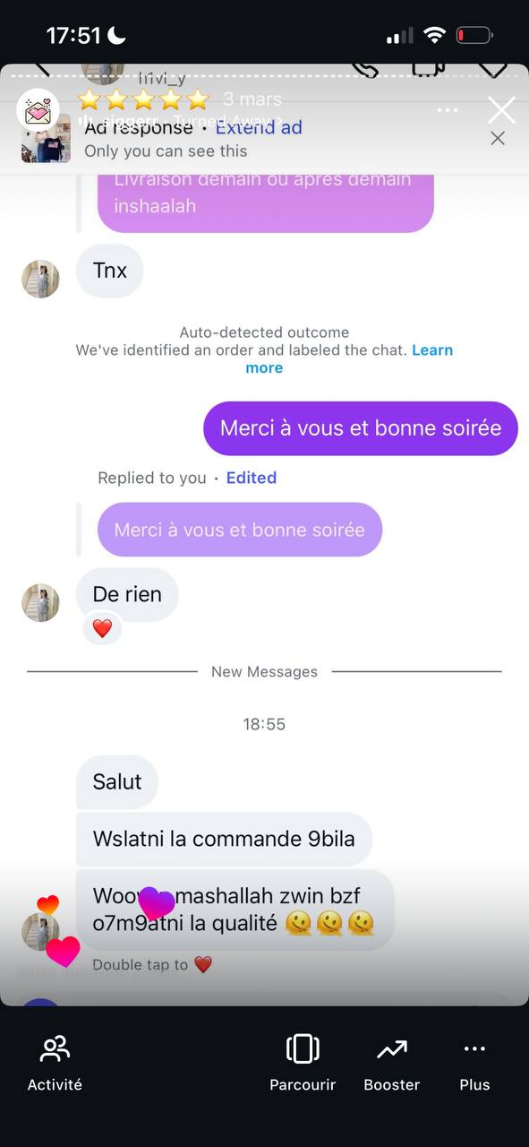 Feedback DNA